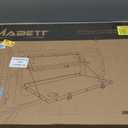 Mabett Tailgate Table for Ford Bronco 2021-2024, Carbon Steel Foldable Molle Panel Double-Layer Cargo Shelf Compatible with Bronco Accessories