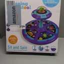 Dinosaur sit and Spin Toys for Toddlers 1-3, 360 Sit and Spin with LED & Music, sit n Spin Toys for Toddlers 2-4 Toddler Toy Age 2 3 4, Birthday Gifts, Big Kids Toy for 3 Year Toddler