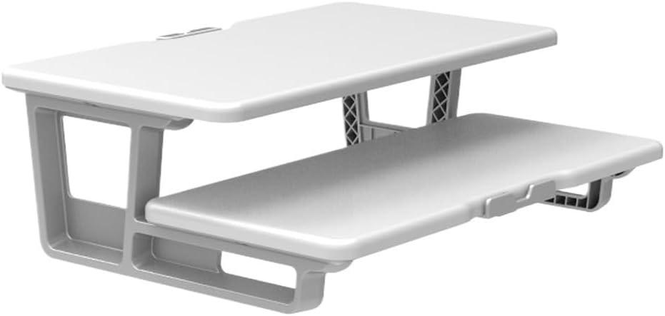 Display Height Bracket Double-Layer Storage Multifunctional Desktop Lifting Base Laptop Desktop Stand, (391mm)
