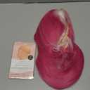 Hot Pink Wig Synthetic Lace Front Wigs Silky Straight for Women Long Curly Fuchsia Pink Wig Cap With Bangs Natural Straight Synthetic Fiber Glueless Hair Wigs for Daily Party Cosplay