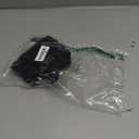 Mens Incontinence Underwear Washable, 2.3 oz Absorbent Leak Proof Reusable Boxer Briefs for Bladder Control 1 Pack(Black, M)