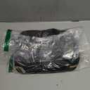 NISHEL Travel Toiletry Bag for women, Portable Hanging Organizer for Family-Sized Shampoo, Conditioner, Brushes Set, Makeup Accessories, Extra Large Size, Black