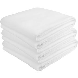 Tosnail 3 Pack 45-Inch x 60-Inch Polyester Quilt Batting for Quilts, Arts and Crafts - Crib Size