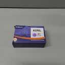 Remanufactured 63XL Black/Tri-Color Inkjet Cartridges (2-Pack) Replacement for HP Ink 63 Works with HP OfficeJet 3830 4650 5255 5258 5200 Envy 4520 4512 DeskJet 1112 3630 3632 3633 Printer