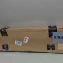 Prime-Line J 4703 6 x 34 In., Aluminum, Door Kick, Brite Brass Plated (Single Pack)