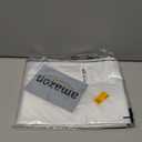 6 Pack Extra Large Clear Drawstring Plastic Bags, 2 Sizes Big Giant Storage Bags 47x71 Inches and 35x47 Inches, Dust Covers Drawstring Plastic Bags for Luggage, Suitcase, Furniture, Reusable