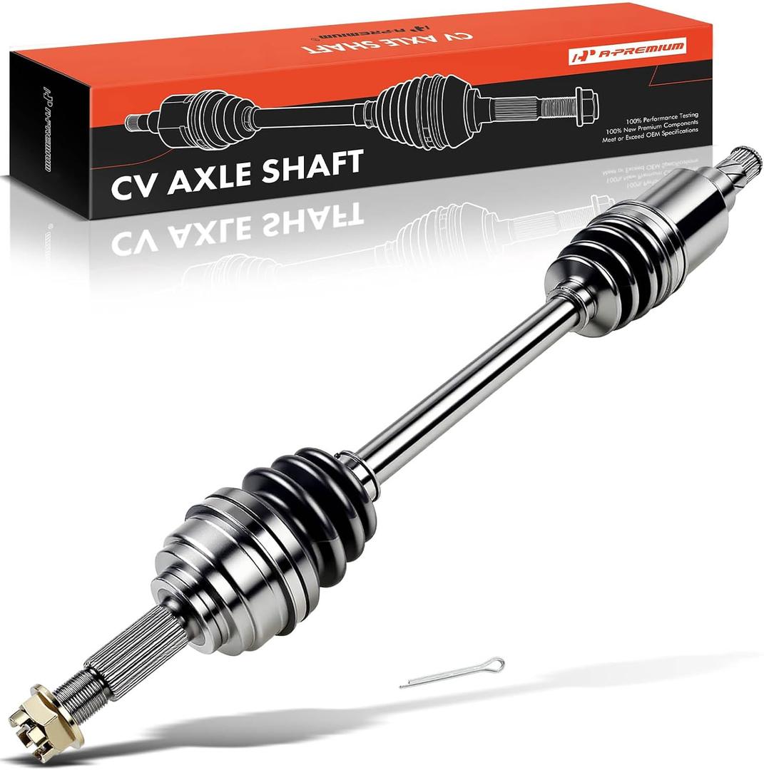 A-Premium CV Axle Shaft Assembly Compatible with Nissan Versa 2012-2018, Versa Note 2014-2018, L4 1.6L, Automatic CVT Transmission Only, Front Left Driver Side, Replace# 391013AB0C