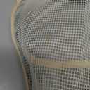 Crazy Felix Nylon Dog Muzzle for Dogs, Air Mesh Breathable and Drinkable Pet Muzzle for Anti-Biting Anti-Barking Licking (M, Beige)