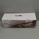 Extra Large Food Warming Mat for Countertop (XXL 36x16) - Full-Surface Heating Pad with 4 Temps Settings, Ideal for Buffet Party Food Warmer, Roll-Up Electric Warming Tray for All Gatherings, Gray