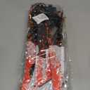 BlcTec Scary Halloween Decorations, 12 FT Halloween String Lights with 16 Fake Bloody Knives & 50 LED Orange Big Bulbs, 8 Modes Battery Operated Bloody Party Supplies for House Dcor