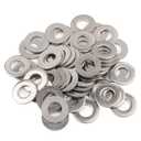 1/2'' Flat Washers OD 1-1/16'' 304 Stainless Steel Washers SAE Metal Washers, Pack of 50