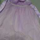 IDOPIP Toddler Flower Girl Dress Sequin Bowknot Pageant Wedding Guest Dress Baby 1st 2nd 3rd Birthday Dresses Ruffle Tulle Tutu Party Princess First Communion Formal Ball Gown Purple 5 Years