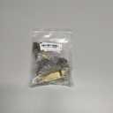 Small Hinges for Wooden Box, Locking Hinges with Screws for Cabinet Chest Cupboard 4.48 x 1.22 inches