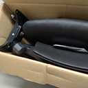 BestOffice | Ergonomic Office Chair | Mid-Back Swivel Desk Chair | Breathable Backrest & Lumbar Support | Adjustable Height | Sponge Seat | Rolling Wheels | Black | for Adults & Women