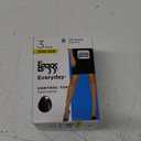 L'eggs Everyday Control Top Sheer Toe Pantyhose for All Day Comfort, 100% Nylon (B, Off Black)