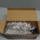 JMEXSUSS 1000 LED 50ft Cluster Lights Christmas Plug in, 8 Modes Christmas String Lights Outdoor Waterproof with Remote, Warm White Firecraker Lights for Christmas Tree Wreath Window Party