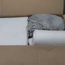 Serta Perfect Sleeper Extra Wide Convertible Sofa to Lounger - Comfy 2-in-1 Flip Open Couch/Sleeper for Kids, Grey