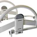 Stander EZ Click Bed Handle, Hospital Beds Rail, Safety Assist Medical Railing for Seniors, Long Term Care for Elderly, Set of 2, ASTM Safety Approved Bedrail