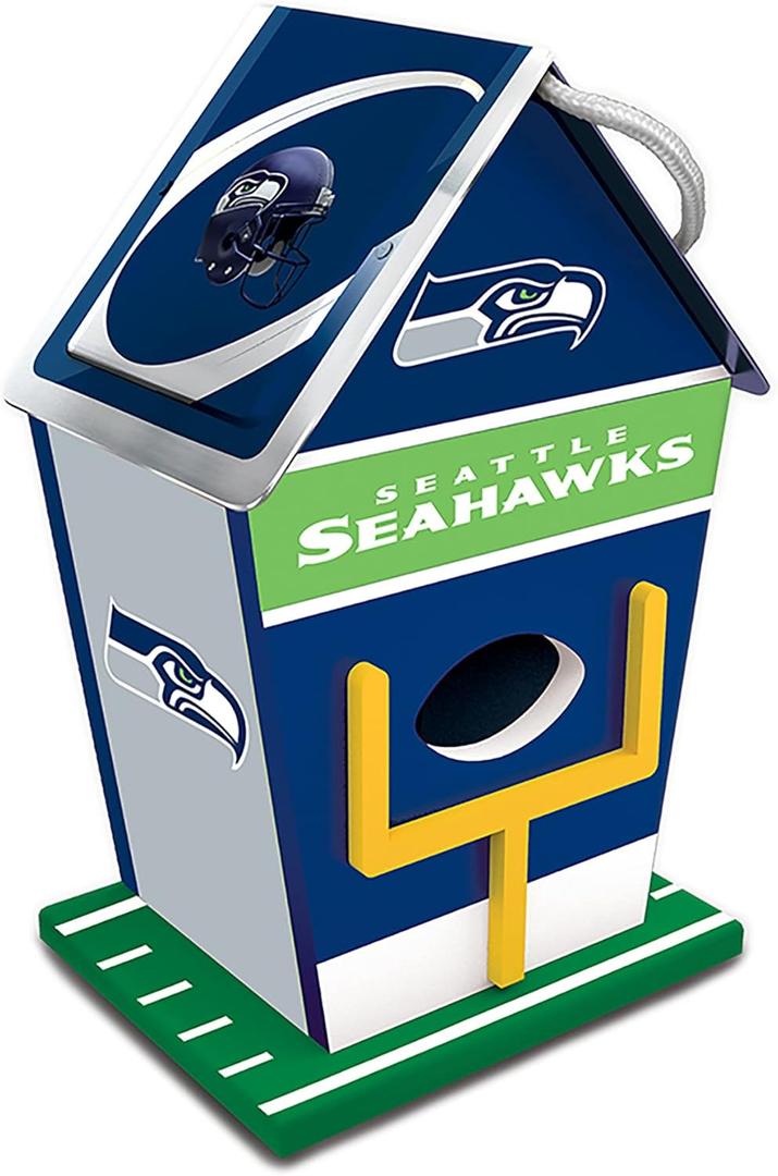 Masterpieces NFL Unisex-Adult 8" x 5" Wood Birdhouse (Team Color)