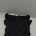 Zeagoo Womens Long Sleeve Tops 2025 V Neck Pleated Shirts Dressy Casual Tunic Blouses Loose Fit Fall Fashion Clothes (Medium, Black)