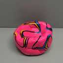 American Challenge Brasilia Soccer Ball  Sizes 5, 4, 3 & 2  Youth & Adult Training Soccer Ball for Practice, Games & Grass Fields (Raspberry)