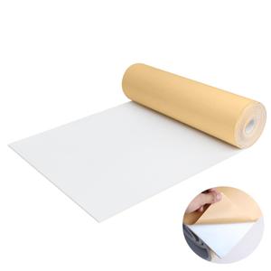 Foam Adhesive Rubber Sheet 12 x 59 x 1/16 Inch Adhesive Insulation Neoprene FoamMulti-Function Closed Cell Foam Soundproof Rubber Foam Padding (White)