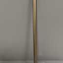 Ivilon Drapery Window Curtain Rod - End Cap Style Design 1 Inch Pole. 28 to 48 Inch Color Warm Gold