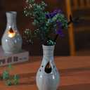 Zovie Scented Candle, Aromatherapy Candles, Gifts for Women, Gifts for Birthday, Christmas, Thanksgiving, Mother's Day, Porcelain Vase Gift Box, Soy Wax, 8 oz, 45h Burning Time, Vase, Blue China Vase