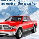 in-Channel Window Rain Guards Fit for Dodge RAM Crew Cab Mega Cab 2009-2018 Rain Guard Big Horn Extra Durable Window Deflectors Truck Window Vent Visors Vent Shades Exterior Car Accessories