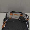  ISMGN Diaper Bag Backpack with Changing Station, Multifunctional Diaper Bag, Extra Large Capacity, Baby Bag, GreyBlack : Baby