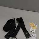 SUOSDEY No Buckle Elastic Stretch Belts for Men and Women, Comfortable Invisible Belts for Jeans Pants (L-XXL: Waist size 34''-48'', J-black+black)