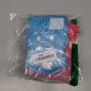 wegreeco Washable Reusable Premium Female Dog Diapers, Small Medium Large Size, Pack of 3,Dog Doggie Puppy & Doggy Diapers Female,Period Panties in Heat (Small) (Small (Newborn-10.5" Waist), Bright Color)