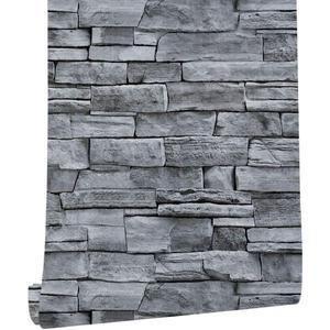 practicalWs 17.71" x 393.7" Grey Brick Wallpaper Peel and Stick, Removable Waterproof Wall Paper, Vinyl Self-Adhesive Contact Paper for Kitchen Bedroom Living Room Walls (Gray) practicalWs 17.71" x 393.7" Grey Brick Wallpaper Peel and Stick, Removable Waterproof Wall Paper, Vinyl Self-Adhesive Contact Paper for Kitchen Bedroom Living Room Walls (Gray)