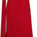 Parthea Women's Summer Formal Wedding Guest Dresses Sleeveless Backless Long Elegant Evening Party Maxi Bodycon Dress (Wine, 10-12)