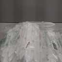 Zhanmai 40 Pcs Christmas Tree Fence White Plastic Picket Fence Decorative Border Small Garden Picket Fence Christmas Tree Fence Barrier for Dogs Weeding Party Garden Home Decorations 11.81 x 3.94 Inch