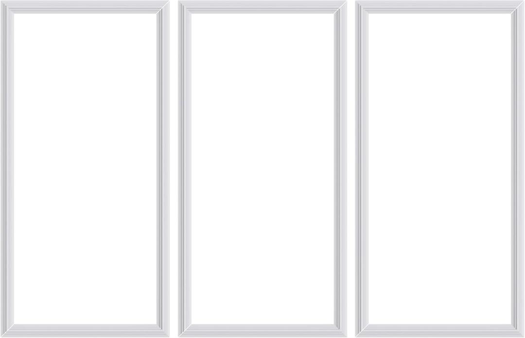 3 PCS Premade Wainscoting PanelsAccent Wall Panels for Interior Wall Decor,All Edges precut, Factory Primed Wall molding Pieces (12 x 24 in)