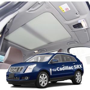 Panoramic Sunroof Sunshade Shade Curtain Cover fit for Cadillac SRX 2010 2011 2012 2013 2014 2015,25964410 (Beige)