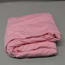 Trlyc 2 Pack 4FT Spandex Table Cloth - 48 x 30 Inch Rectangular Stretch Tablecloth, Wrinkle Resistant Scretch Table Cover for Wedding, Party, Banquet, Picnic, Outdoor Decoration (2Pcs, Pink)