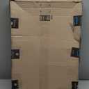 18x18 Picture Frame Rustic Brown with 14x14 Mat, Display Photo 14x14 with Mat or 18 x 18 Without Mat, Wall Hanging Large 18x18 Poster Frame with Shatter Resistant Plexiglass, Rustic Brown