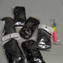 French Curly Braiding Hair 8 Packs Loose Wavy Braiding Hair Pre Stretched Bouncy Synthetic French Curl Braiding Hair Extensions for Women (1B, 18 Inch)