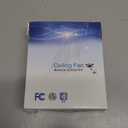 Universal Smart WiFi Ceiling Fan Remote Control Kit, 3 Speed Control with Dimmer, Compatible with Alexa, Google Assistant and Smart Life App, 2-8h Timming