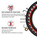 BANGTING 2PCS 8.5x2 inches Solid Tires for Electric Scooter, 8 1/2 x2 Tire for Gotrax GXL V2 / XR/APEX, 50/75-6.1 Tire Replacement for Xiaomi Pro 2 / M365 / 1S and All 8.5'' Scooter Tires (Red)