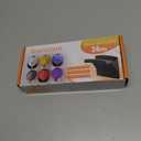 24 Pack Adhesive Hat Rack for Wall, Hat Organizer for Baseball Caps, Strong Multi-Purpose Hat Hooks, Hat Holder Hanger on Wall, Door, Closet, No Drilling (Black)