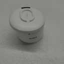 Ultrasonic Retainer Cleaner for Dentures & Aligner, Durable and Portable Denture Cleaner Machine with Removable Tank for Mouth Guards, Jewelry, Rings, etc (Milky white)