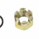 Complete Rear Axle Shaft & Wheel Bearing Compatible with 2001-2008 Kawasaki Mule 3010 4x4 39158-1119