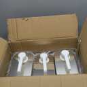 2.11 Quart Stainless Steel Sauce Pump Dispenser,Condiment Pump Station Detachable Leak-Proof Design for Sauce Honey Syrup Dressing,Commercial & Home Kitchen Use (3 Heads, 2L)