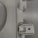 Mayfair Caswell Modern Slow Close Toilet Seat, Durable Plastic, Elongated, White