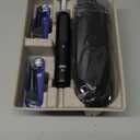 Oral-B Rechargeable Electric Toothbrush, iO5 Limited Deep Clean & Whiten, 5 Cleaning Modes, Visual Pressure Sensor to Protect Gums, Travel Case, 3 Brush Heads, Black (1 Count (Pack of 1))