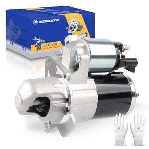 Ezexpreze 17986 New Starter Replacement for Chevy Traverse 09-17, GMC Acadia 07-16, Buick Enclave Lacrosse, Cadillac SRX XTS STS, Impala 12-20, Pontiac Saturn Suzuki 3.0L 3.6L V6 Engine OE#: 12645298