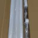 Curtain Rods for Windows 32-90 Inch, 1 Inch Adjustable White Curtain Rod Set with Brackets, Easy Install